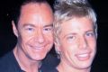 Michael Atkins and Matthew Leveson before Matthew's disappearance in 2007.