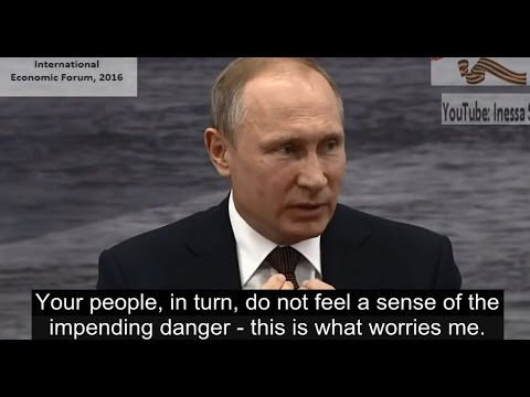 Putin's Warning: Full Speech 2016