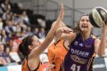 Alice Kunek top-scored for the Boomers with 21 points. 