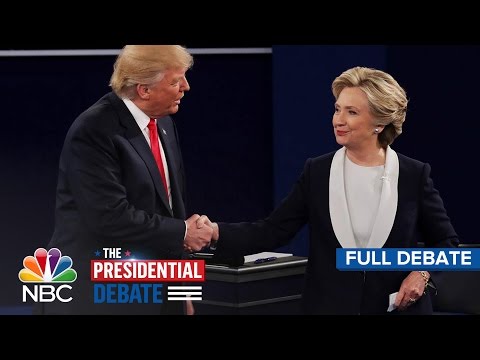 The Second Presidential Debate: Hillary Clinton And Donald Trump (Full Debate) | NBC News