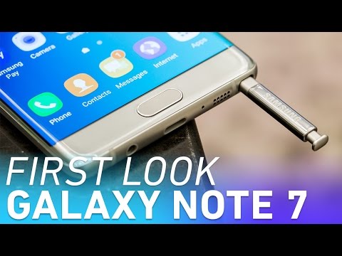 Samsung Galaxy Note 7 first look