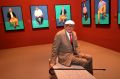 David Hockney with his series <i>86 Portraits and A Still Life</i>