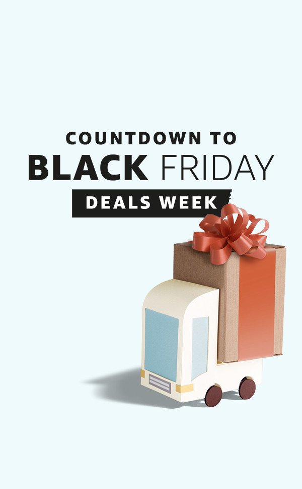 Countdown to Black Friday Deals Week