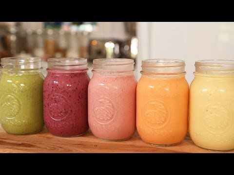 5 Healthy Breakfast Smoothies!