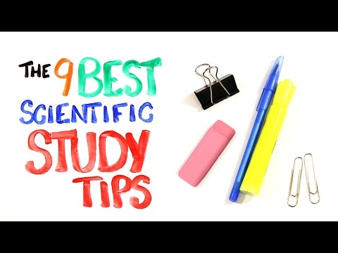 The 9 BEST Scientific Study Tips