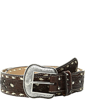 M&F Western - Ivory Lace Stitched Belt