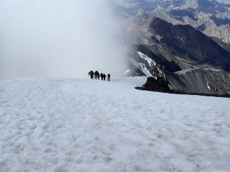 Treking to summit of stok Kangri Leh India August 3rd 2016 the long haul up to summit of stok Kangri i took this photo ...