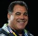 HULL, ENGLAND - OCTOBER 28: Mal Meninga of Australia looks on during the Four Nations match between the Australian ...