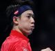 Confident: Kei Nishikori.