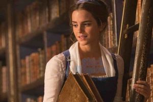 Emma Watson as Belle in Beauty and the Beast.