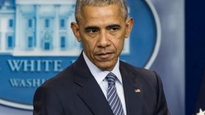 President Barack Obama listens to a question during a press conference at the White House.