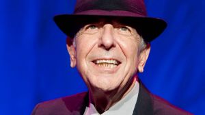 Canadian singer Leonard Cohen.