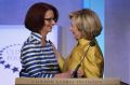 Julia Gillard is "disappointed" for her "friend" Hillary Clinton to have lost out on becoming the first female president ...