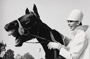 The Age of Racing. Fashions on the Field entrant Caroline Bell meets 1969 Melbourne Cup fancy Big Philou. Less than an ...