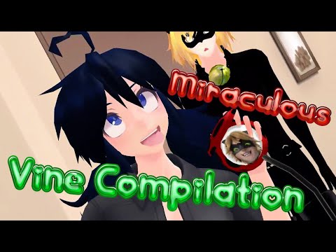 【MMD//VINE】 Miraculous Ladybug (3D/2D) 【Vine Compilation】 + DL