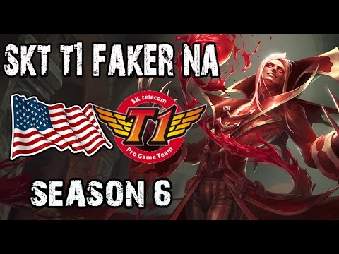 SKT T1 Faker Vladimir vs Varus MID Ranked Challenger NA