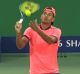 Not a good look: Nick Kyrgios agreed to a "plan of care" after his bizarre performance in Shanghai.