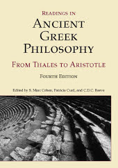 Readings in Ancient Greek Philosophy, (Fourth Edition): from Thales to Aristotle : from Thales to Aristotle