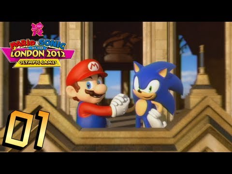 Mario and Sonic at the London 2012 Olympic Games: Part 1 - Athletics (Track)