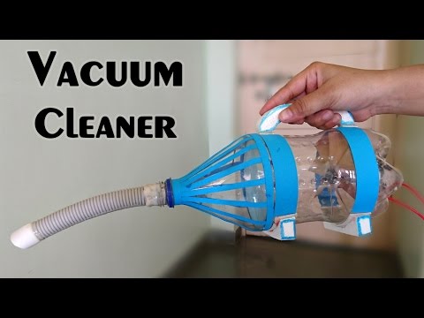 How to Make a Vacuum Cleaner using bottle - Easy Way