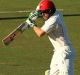 PERTH, AUSTRALIA - OCTOBER 26: Jake Lehmann of the Redbacks bats during day two of the Sheffield Shield match between ...