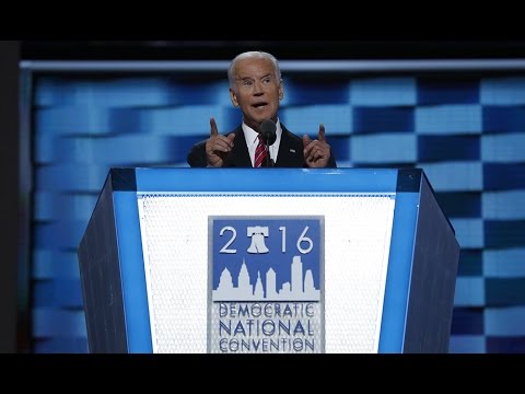 Watch VP Joe Biden's full speech at the 2016 Democratic National Convention