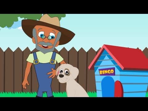 Bingo Song - There was a farmer had a dog  - Nursery Rhymes