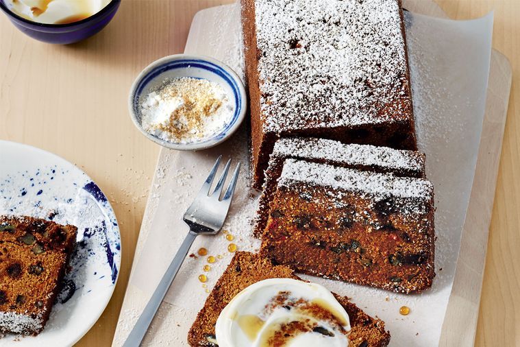 Gluten-free carrot and galangal cake