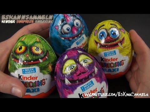 Kinder Überraschung - MAXI EI - Monsters University (Disney Pixar) (Monsters, Inc) (Kinder Surprise)