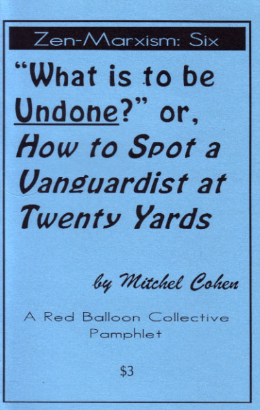 "What Is To Be Undone?"