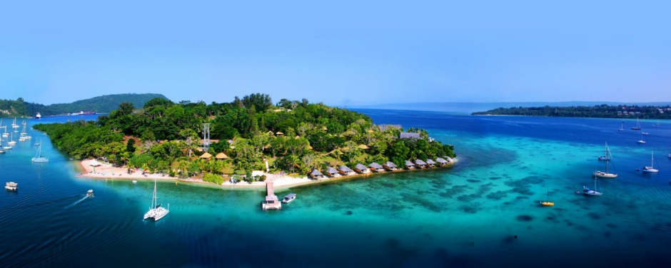 Iririki Island Resort & Spa.