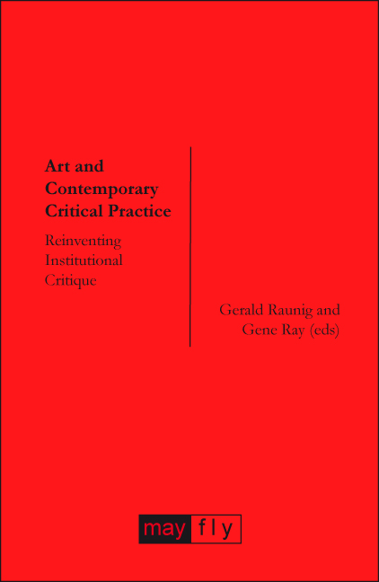 Art and Contemporary Critical Practice