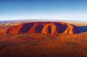 Uluru.