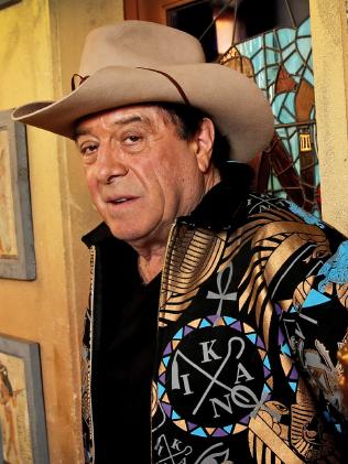 Ian "Molly" Meldrum at his home. Picture Bruce Magilton