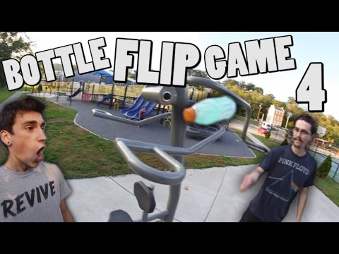 CRAZY Game of BOTTLE FLIP! | Round 4