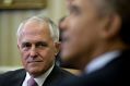 Prime Minister Malcolm Turnbull with US President Barack Obama earlier this year.