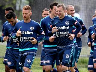 Melbourne Victory Training at Gosch's Paddock.