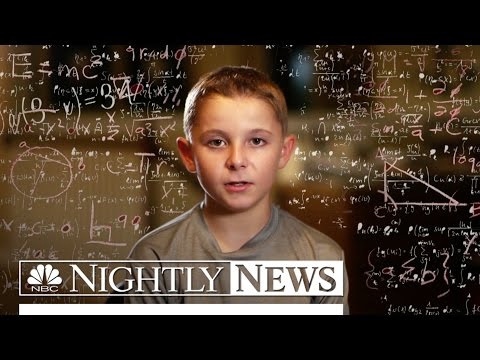 Inside The Mind Of Jaxon Cota An 11-Year-Old Kid Genius | NBC Nightly News