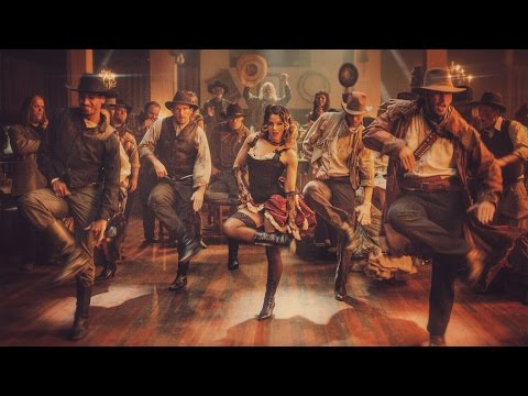 OLD WEST DANCE BATTLE - COWBOY VS OUTLAW!