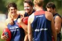 Christian Petracca, far left, will make his long-awaited debut.