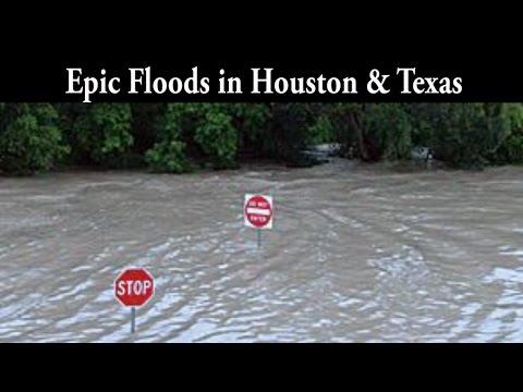 Catastrophic Floods in Houston & Texas - WTF Weird Weather