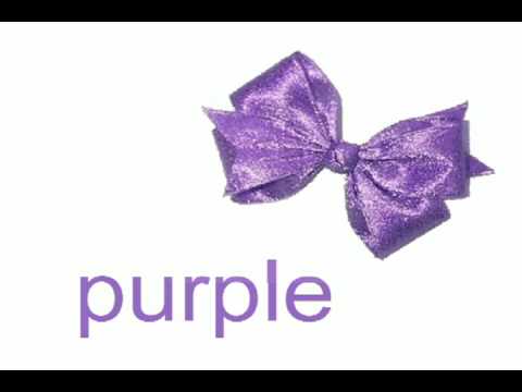 color P-U-R-P-L-E purple song - Kindergarten