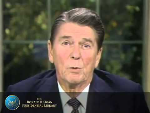 Reagan on Grenada injured marine story