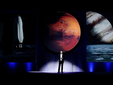 Elon Musk unveils plan to colonise Mars (2016.9.27)