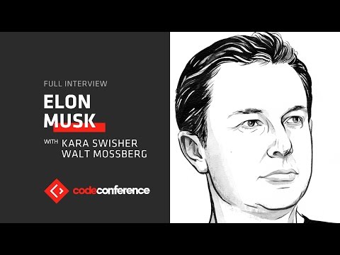 Elon Musk | Full interview | Code Conference 2016