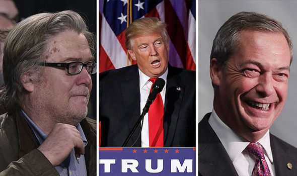 Donald Trump Steven Bannon James Delingpole Breitbart