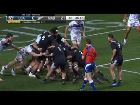 Highlights: Maori All Blacks vs USA Eagles 54-7 in Chicago, Usa 5/11/2016