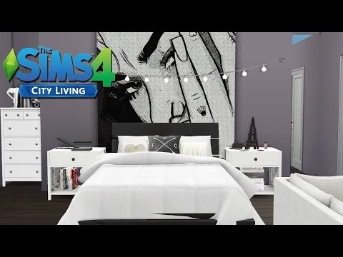 TUMBLR STUDIO APARTMENT | The Sims 4 City Living | Speed Build