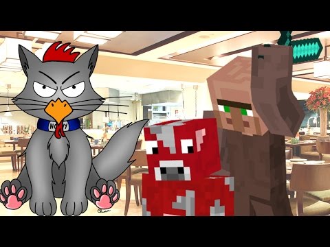 [EL] IL RISTORANTE DELLA PAZZIA | Mooshroom Rescue (Custom Map MineCraft)