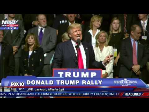 FNN: Donald Trump Rally Speech - Jackson, Mississippi 8/24/16